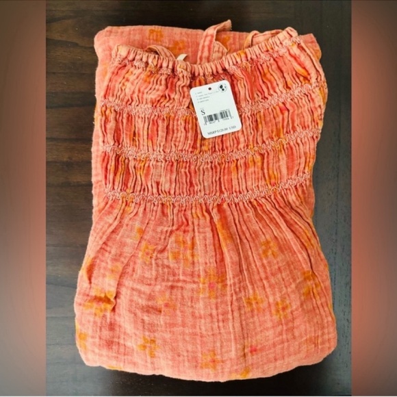 🎉LAST PIECE🎉Free People Womens Azure
Maxi Ruched Strappy Floral Dress - Picture 7 of 8